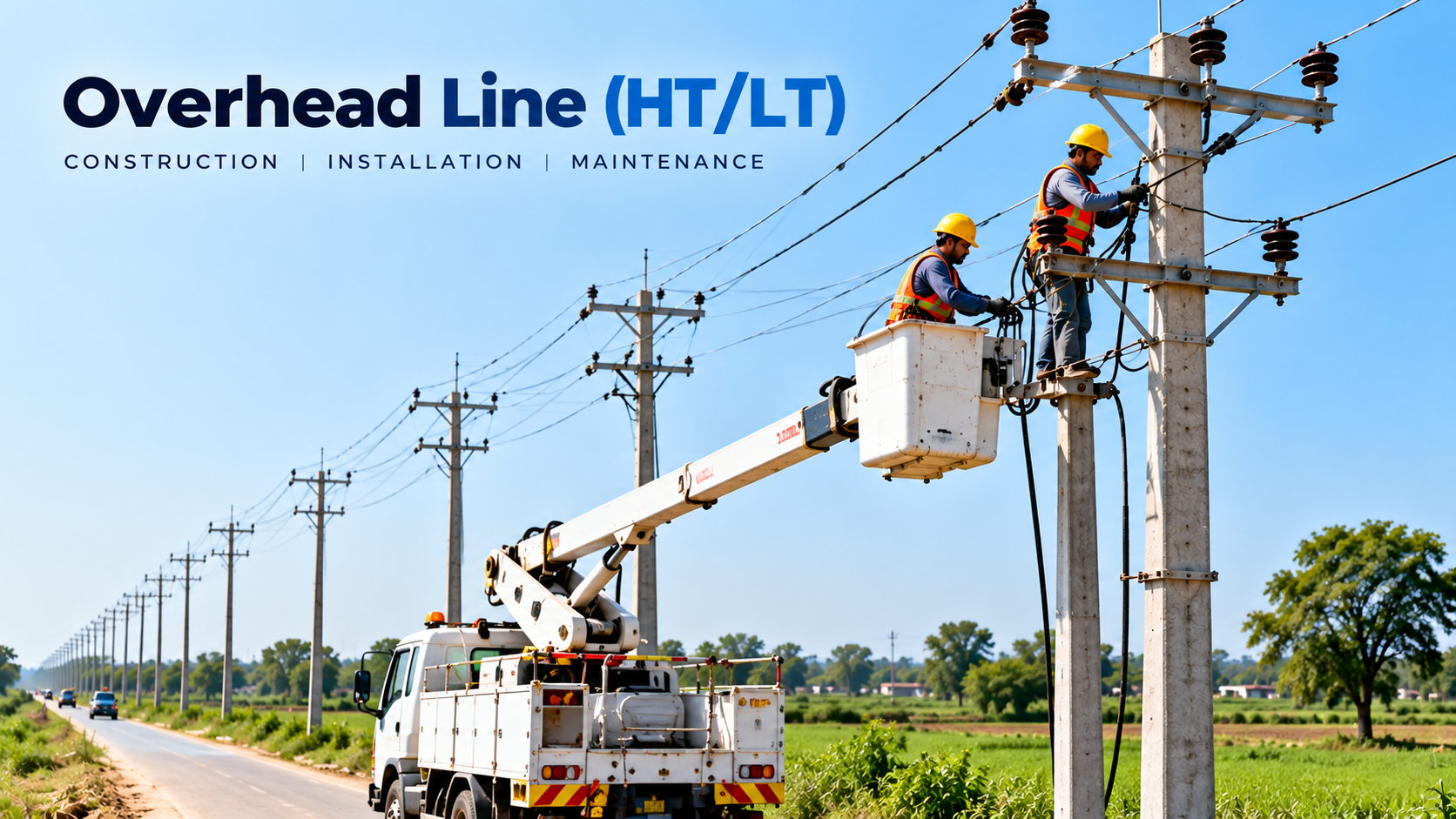 Overhead HT Line Works